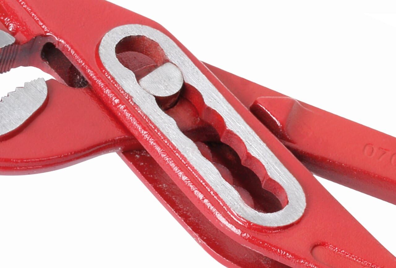 ROTHENBERGER Juego industrial de 3 alicates para bombas de agua de 1", diámetro de 1 ¼", diámetro de 1 ½", acero al cromo vanadio, forjado, protección contra aplastamiento y sujeción, ajustable en 7