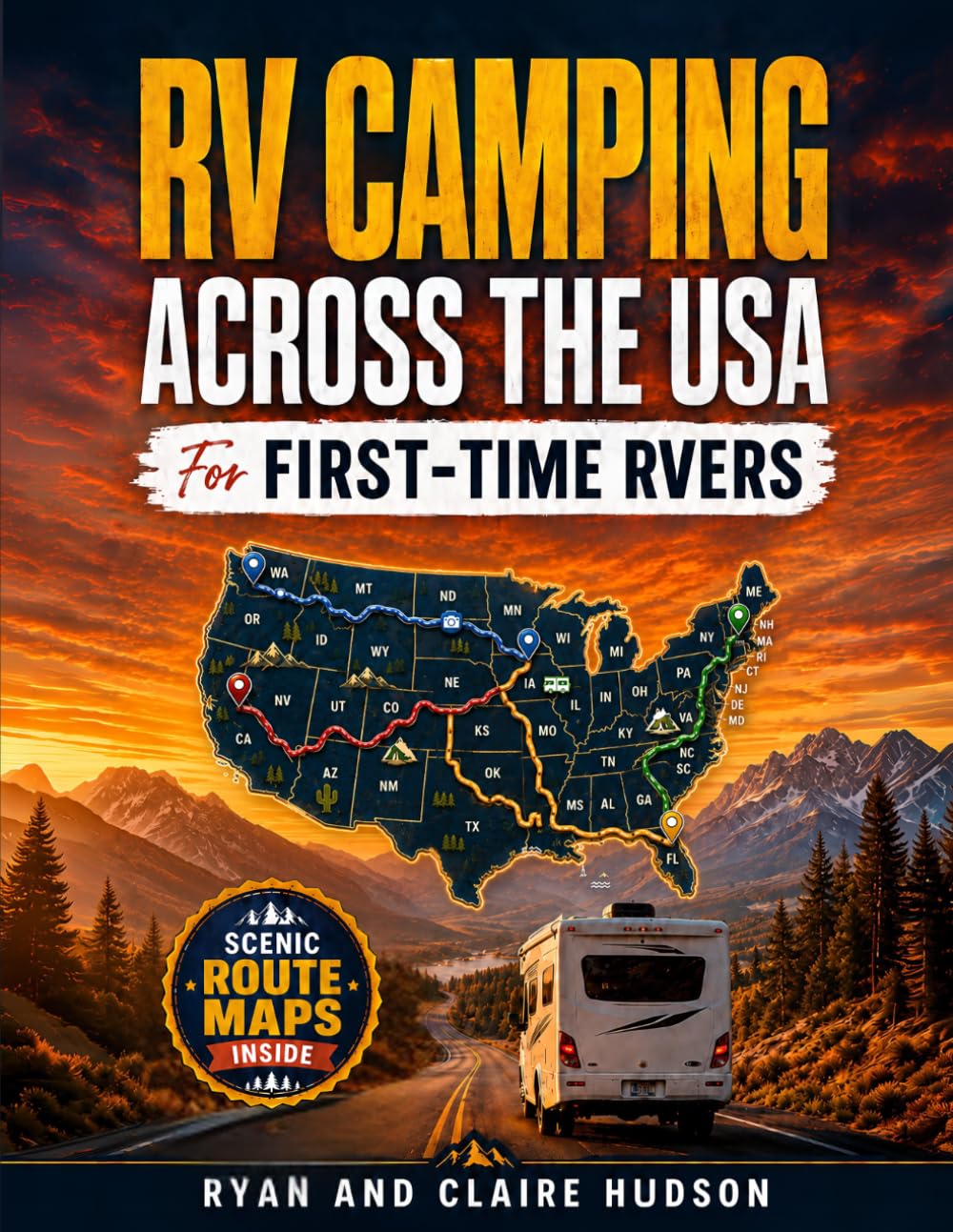 RV Camping Across the USA for First-Time RVers: The State-by-State Guide with Handpicked Campgrounds, Scenic Route Plans and Must-Know Tips for a Smooth Season on the Road