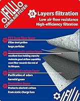 Vista 2 de OIFILLIO Filtro de aire de cabina para Volvo VNL 780 760 860 670 630; VN 780 670; VH VHD VNM; Camiones Reemplazo 20435801 AF26405 P606555 PA10187