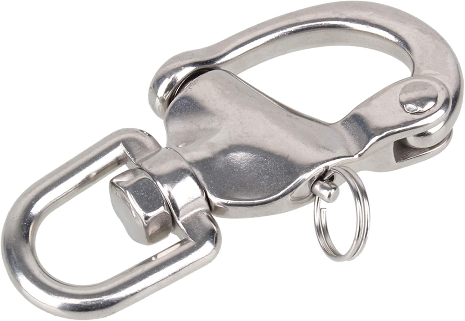 RDEXP Stainless Steel Snap Shackles Quick Release Swivel Bail Rigging (large