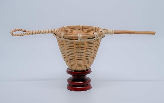 Bamboo Tea Infuser Colander، Weaved Bamboo Infuser، Tea Strainer