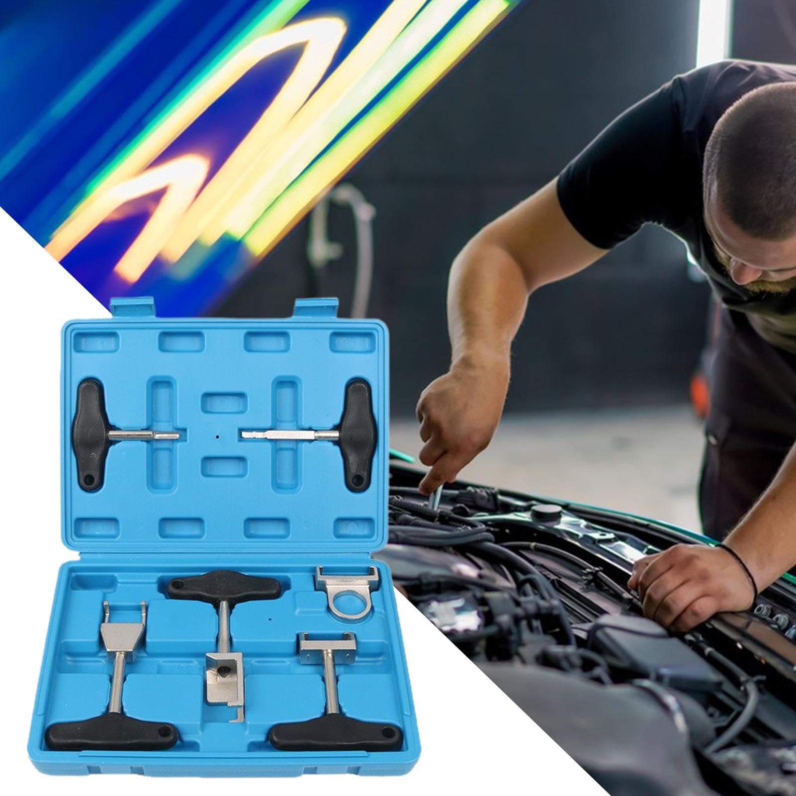 Strumento di rimozione del connettore a spillo, estrattore per connettore | a forma di T, per auto, camion, moto, garage, officina, manutenzione