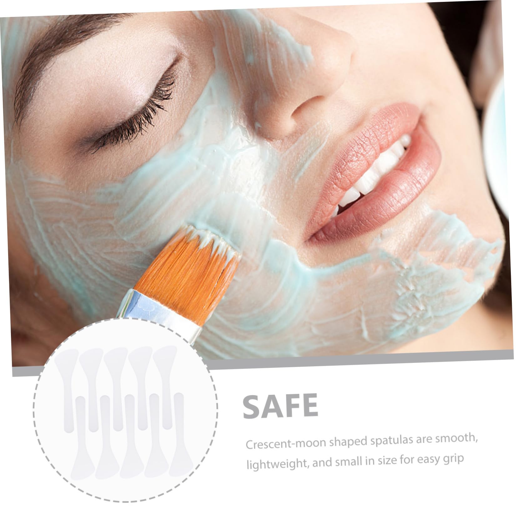 Beavorty 240 Piezas Cuchara maquillaje para el cuidado de la piel adornos de hierro crema herramientas para el cuidado de la piel suministro de maquillaje bulto cosmético