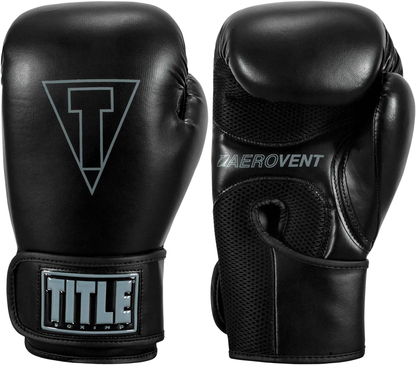 TITLE Boxing Vegan Fitness Bag Gloves - Vegan Punching Bag Gloves, Kickboxing Gloves, Heavy Bag Gloves, Boxing Gloves for Men and Women, Boxing, MMA, Kickboxing, Fitness, Taekwondo, Karate Equipment