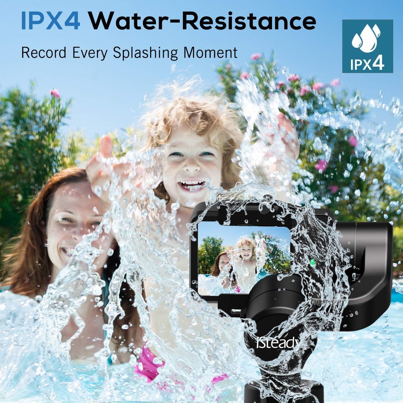 Suреr Sаlе 🛒 3-Axis Handheld Gimbal Stabilizer for GoPro 8 Action Camera, Splash Proof Wireless Control Gimbal Tripod Stick for Gopro 8/7/6/5/4, Osmo Action,SJ CAM,YI Cam,Sony RX0 – Hohem iSteady Pro3