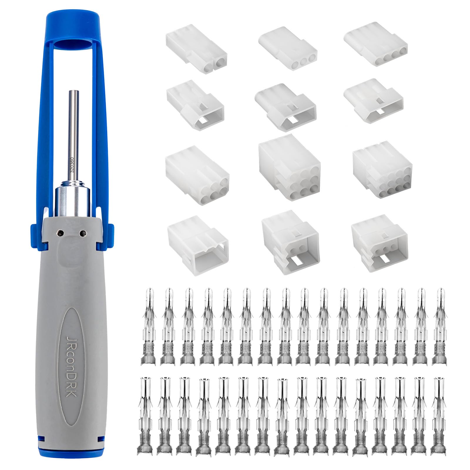 JRready ST6499 Kit de connecteurs pour véhicules avec connecteurs Molex, 2-12 broches, contacts à sertir, boîtier en PA66, pour auto & installation électrique - Kit de 345 pièces incl. kit d