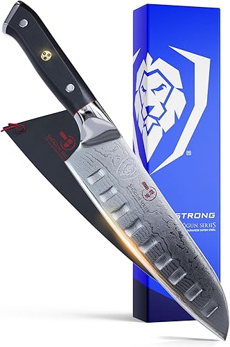 DALSTRONG Santoku cuchillo serie Shogun VG10 de 7in (180mm)