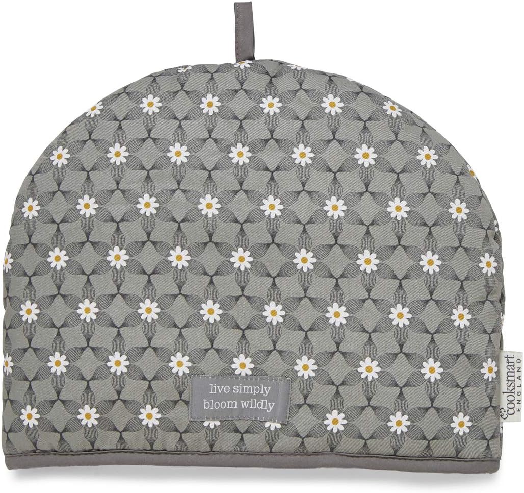 Cooksmart British Designed Tea Cosy | Teapot Warmer Suitable For Small, Medium or Large Teapots | Designed by British Designers in the UK