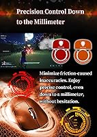 Vista 4 de OniAim Ultra-Thin 0.55mm Glass Gaming Mouse Skates for Logitech G Pro X Superlight Mouse Feet - Exceptionally Smooth Glide with Rounded Edges with