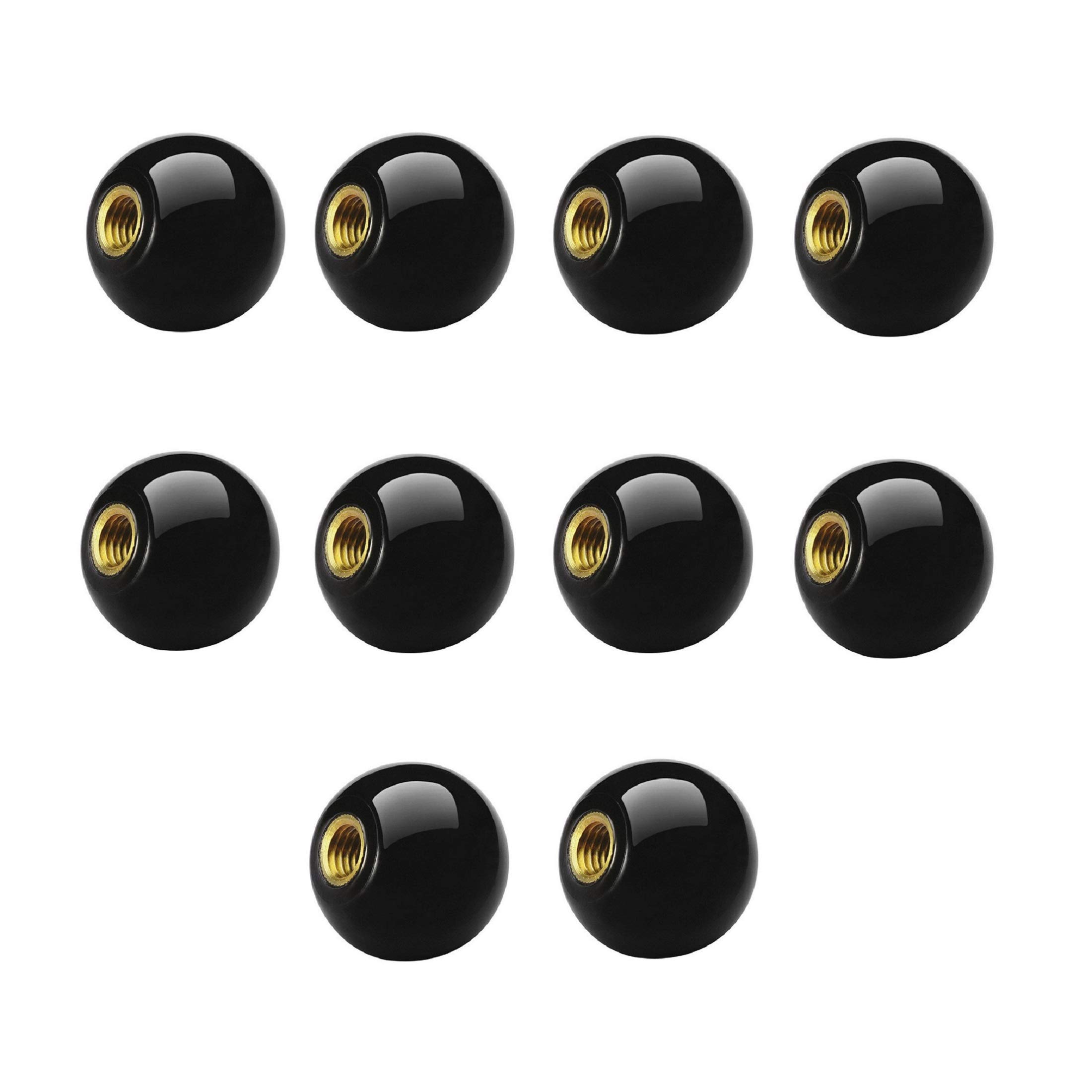 NA M6 M8 Bakelite Ball Knob Ball Handle with Female Threaded and