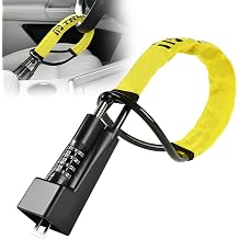 Truckiipa Steering Wheel Lock for Cars,Keyless,Anti-Theft Car Device