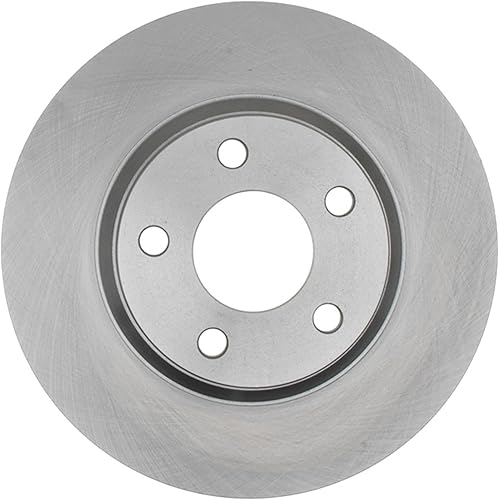 Miniatura 2 de ACDelco Rotor de freno delantero plateado 18A813A | GM 19241868 Rotores de freno para Buick, Cadillac, Chevrolet, Chevy, Oldsmobile, Pontiac y más