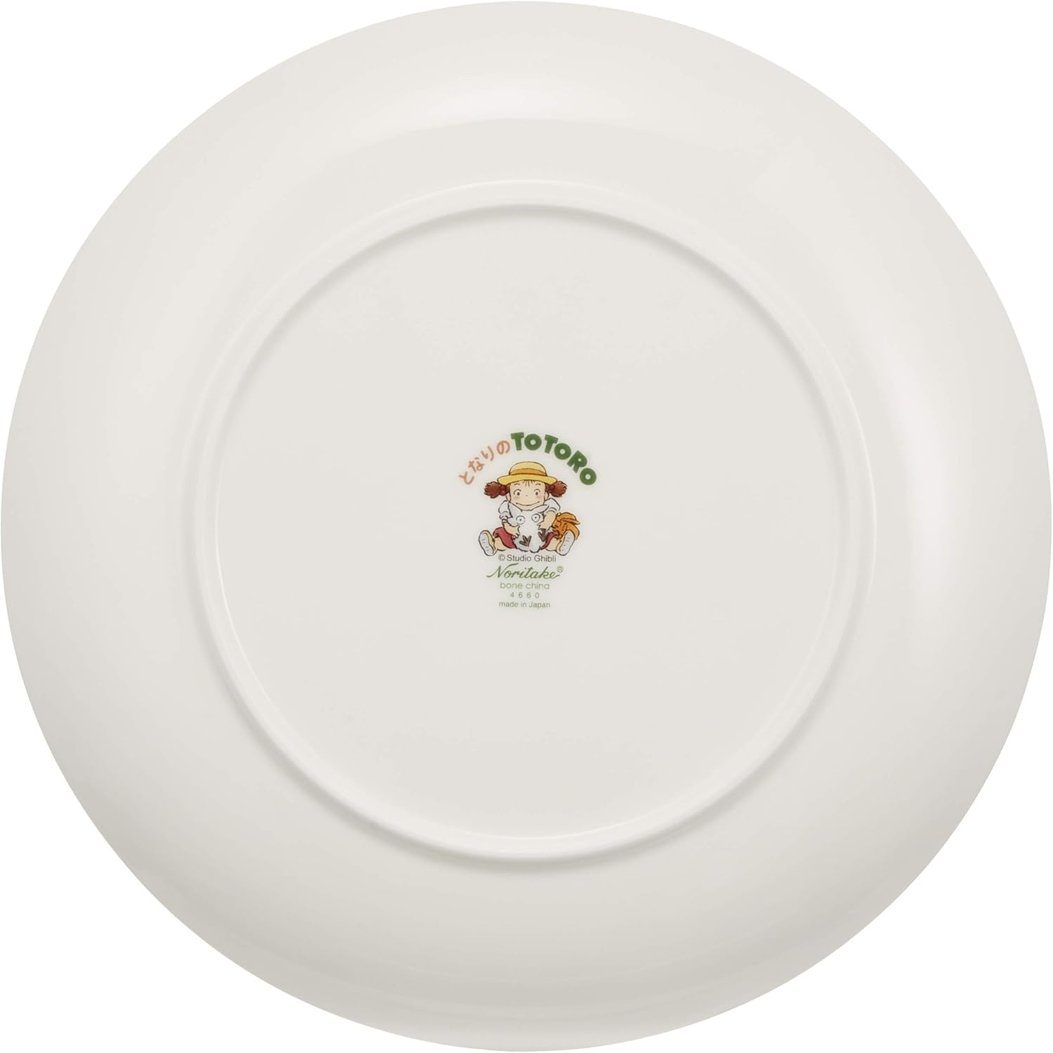 Noritake Noritake T50116A/4660-4 My Neighbor Totoro Plate 9.1 inches (23 cm), Hiruga Hiruga-Hiruga-Hiruga-Hen, Microwave Safe, 1 Piece, Bone China
