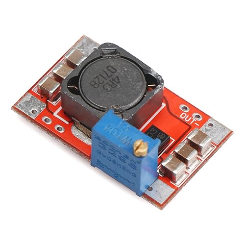 Miniatura 4 de Convertidor de impulso de CC a CC, regulador de voltaje DROK Fuente de alimentación 2.5-25V 5V 9V 12 V Paso hasta 5-25V 24V Módulo de transformador