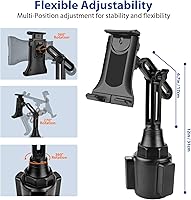 Vista 4 de leQuiven Soporte para teléfono y tablet para Galaxy S25 Ultra/S25+/S25/S24 Ultra/S24/S24+/S23 Ultra/S23/S22/S21/iPad Mini 6, para iPhone