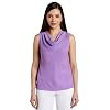 Symbol Premium Women's Polyester Cowl Neck Top (Regular Fit | Stylish | Desk-to-Dinner) (Available in Plus Sizes)