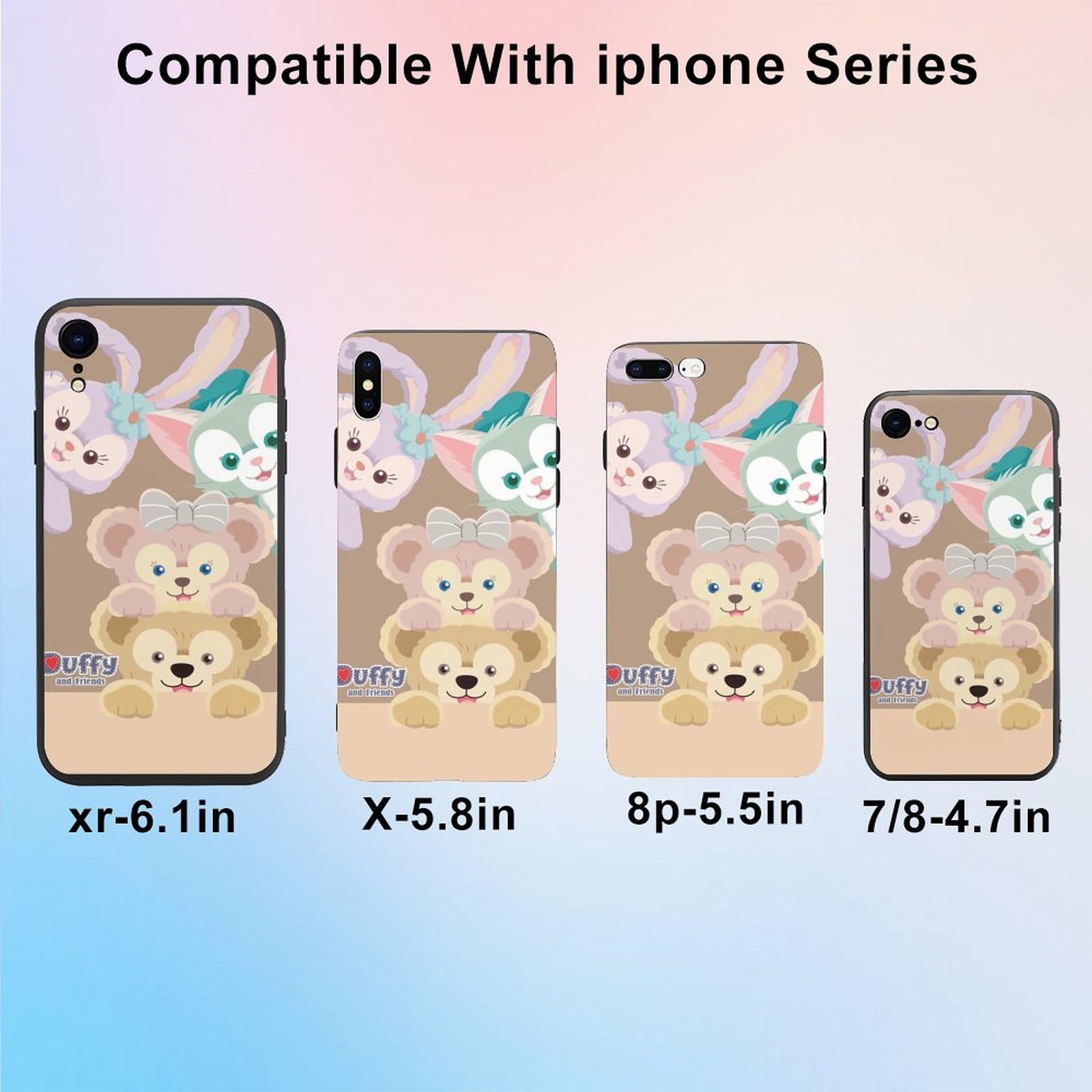 Amazon.co.jp: iPhone 15 Pro Maxケース ダッフィーフレンズ