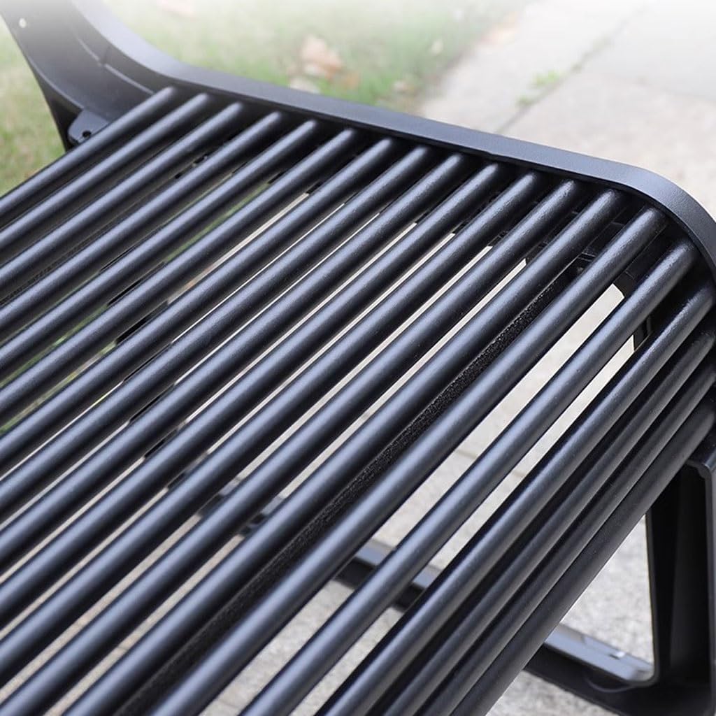 Patio Benches for Outdoors Park Outdoor Bench Square Community Double Backrest Iron Leisure Seat Garden Benches for Outdoors