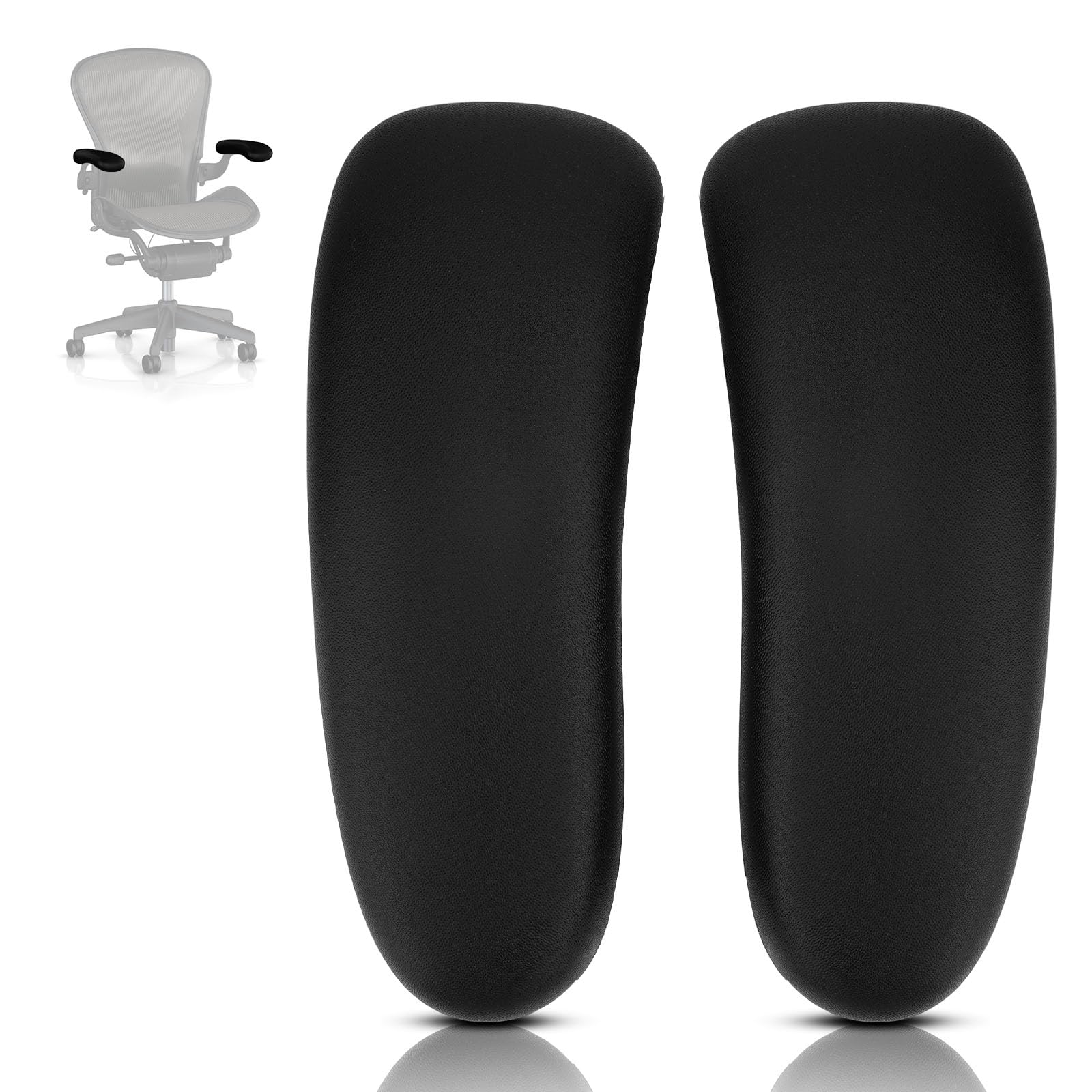 Aeron Chair Chairs Leather Arm Pads For (Classic Models Only