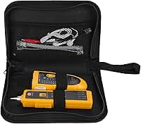 Localizador de linha de rede, testador de cabo de rede LAN portátil rápido Localizador de linha Rastreador de fio Ferramenta de diagnóstico de tom, testadores de rede e cabo