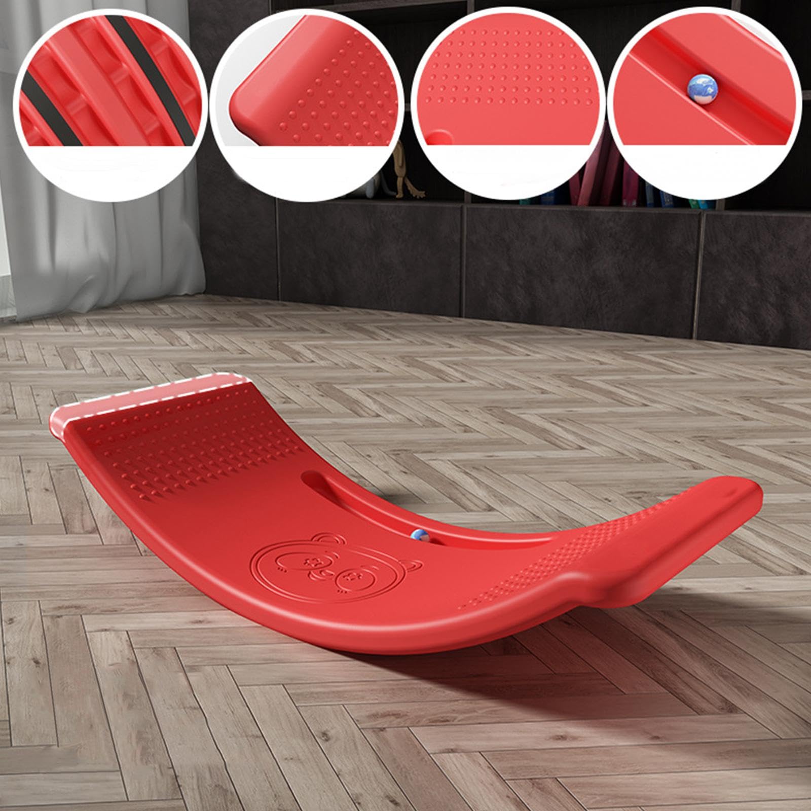 Tavola di Equilibrio, Strumento per L'allenamento Dell'equilibrio, per Lo Sviluppo Delle Capacità Motorie, Giocattolo per Bambini, Esercizio F