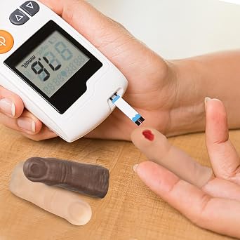 Ultrassist Blood Glucose Test Trainer, Simulated Finger Peripheral Blood Collection Practice