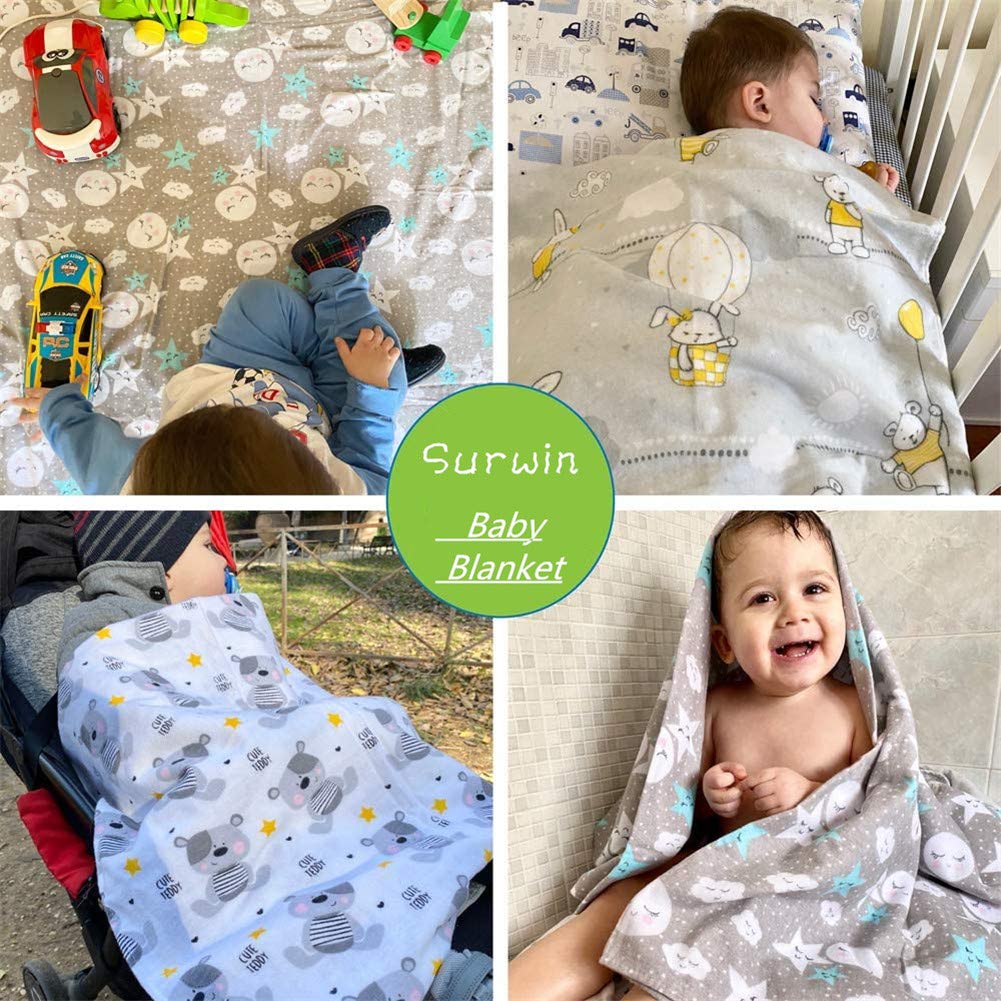 Coperta per bambini all'uncinetto fatta a mano, lana, coperta a maglia, coperta multi uso