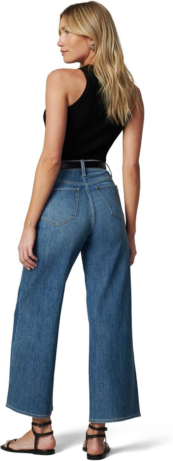 Joe's Womens The Mia High Rise Wide Leg Ankle Jean - Image 7
