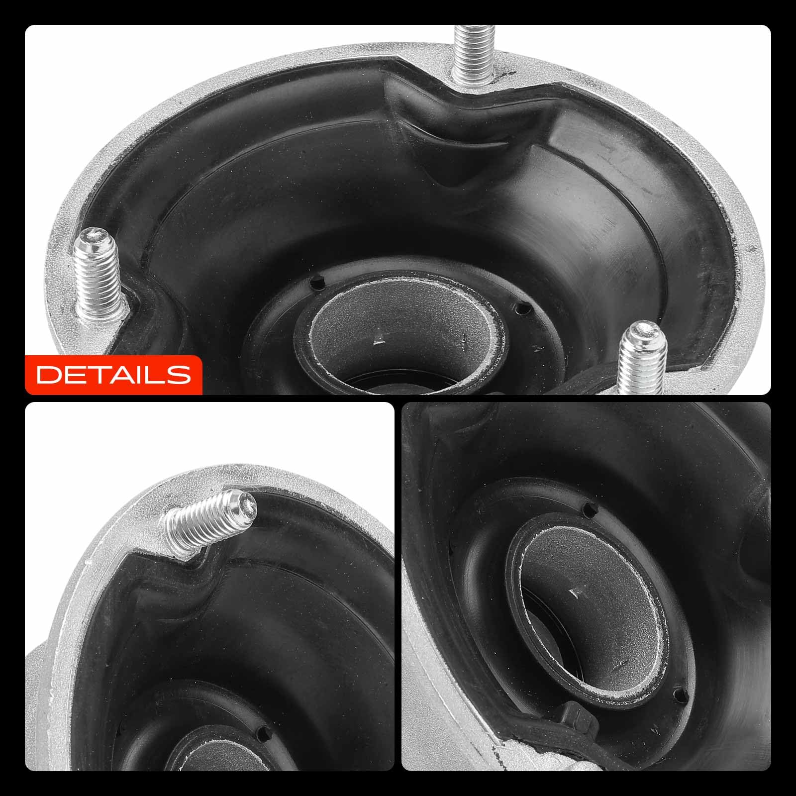 Frankberg 2 supports d'amortisseur avant gauchedroit 31336760943 | Compatible avec: Série 6 Cabriolet E64, Série 3 E46, Coupé Série 3 E46, Série 3 Cabriolet E46, Série 1 Cabriolet E88