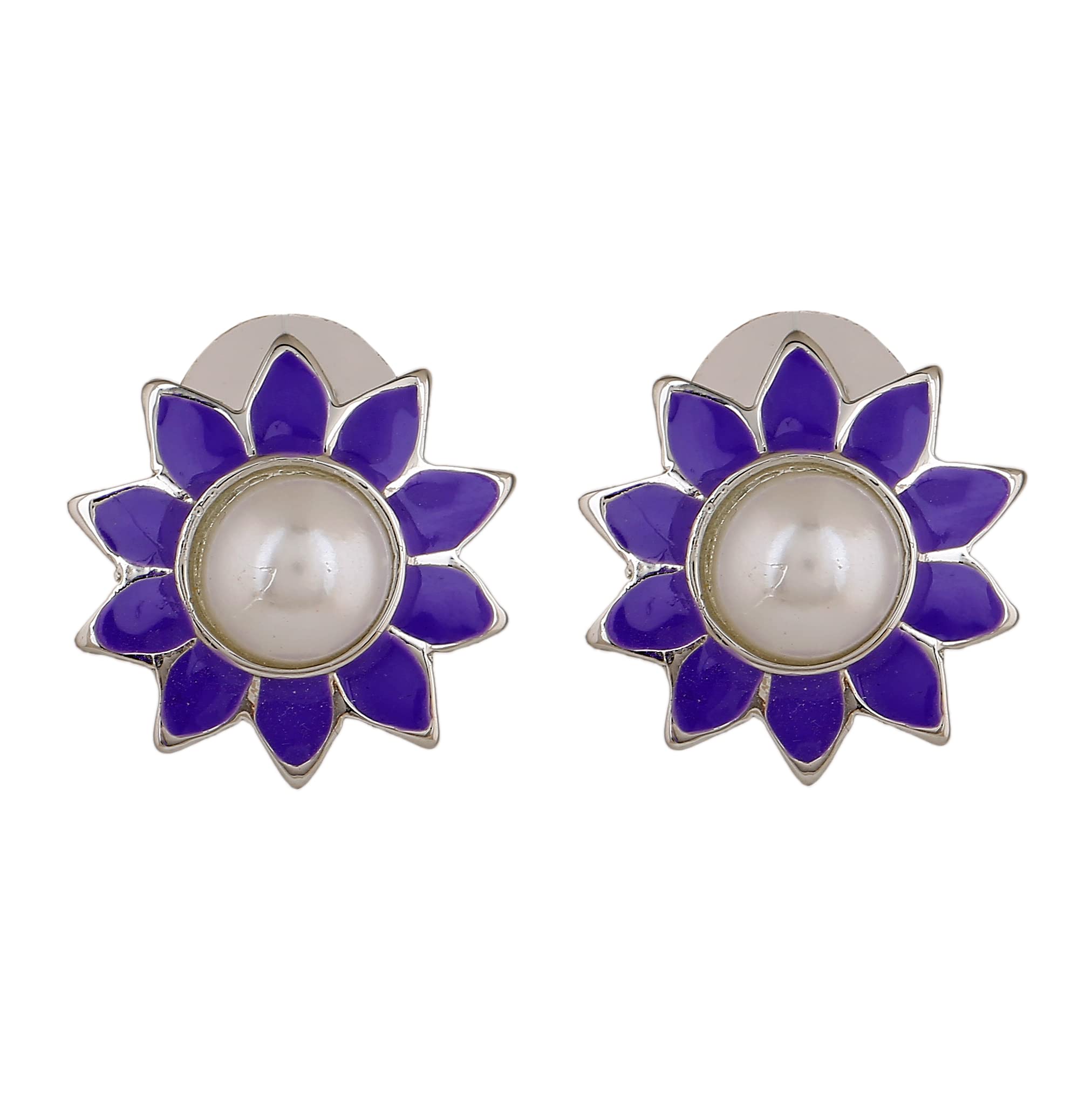 Estele Classic & Lovely Pearl Stud Earrings Collections for Girls & Womens (B0BT9TB3GJ) Amazon Price History, Amazon Price Tracker
