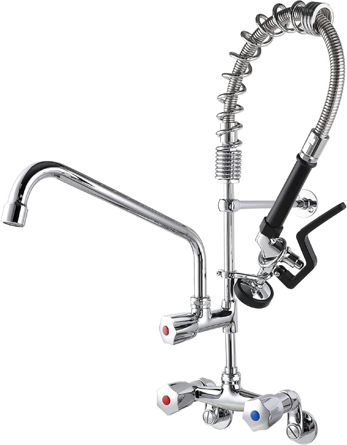 MaxSen 48 Inch Adjustable Center Wall Mount Commercial Faucet 25