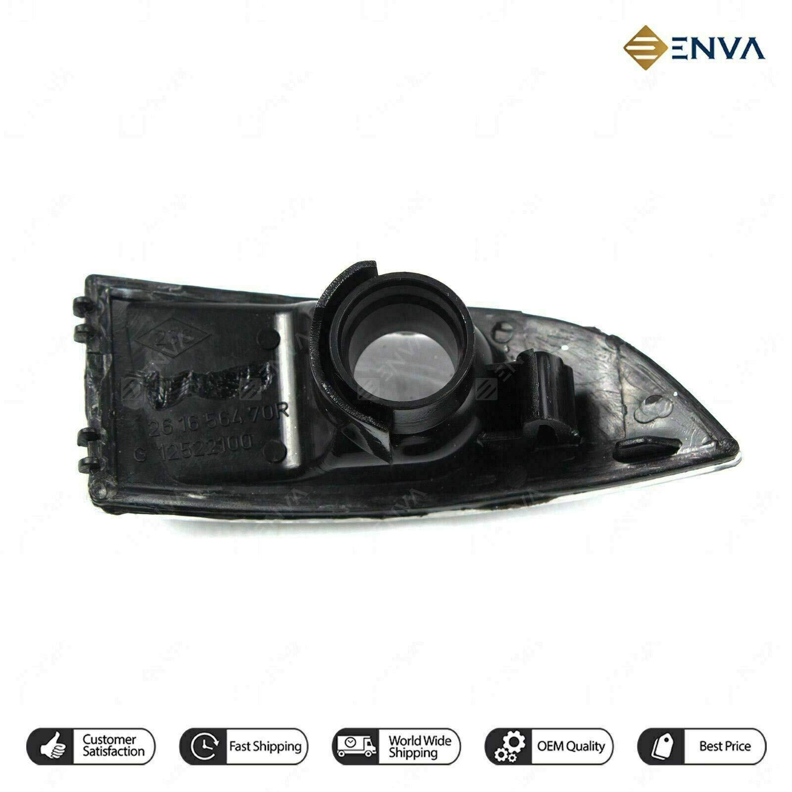 Clignotant Rétroviseur Gauche Renault - Compatible Scenic, Grand Scenic, Laguna, Megane, Fluence