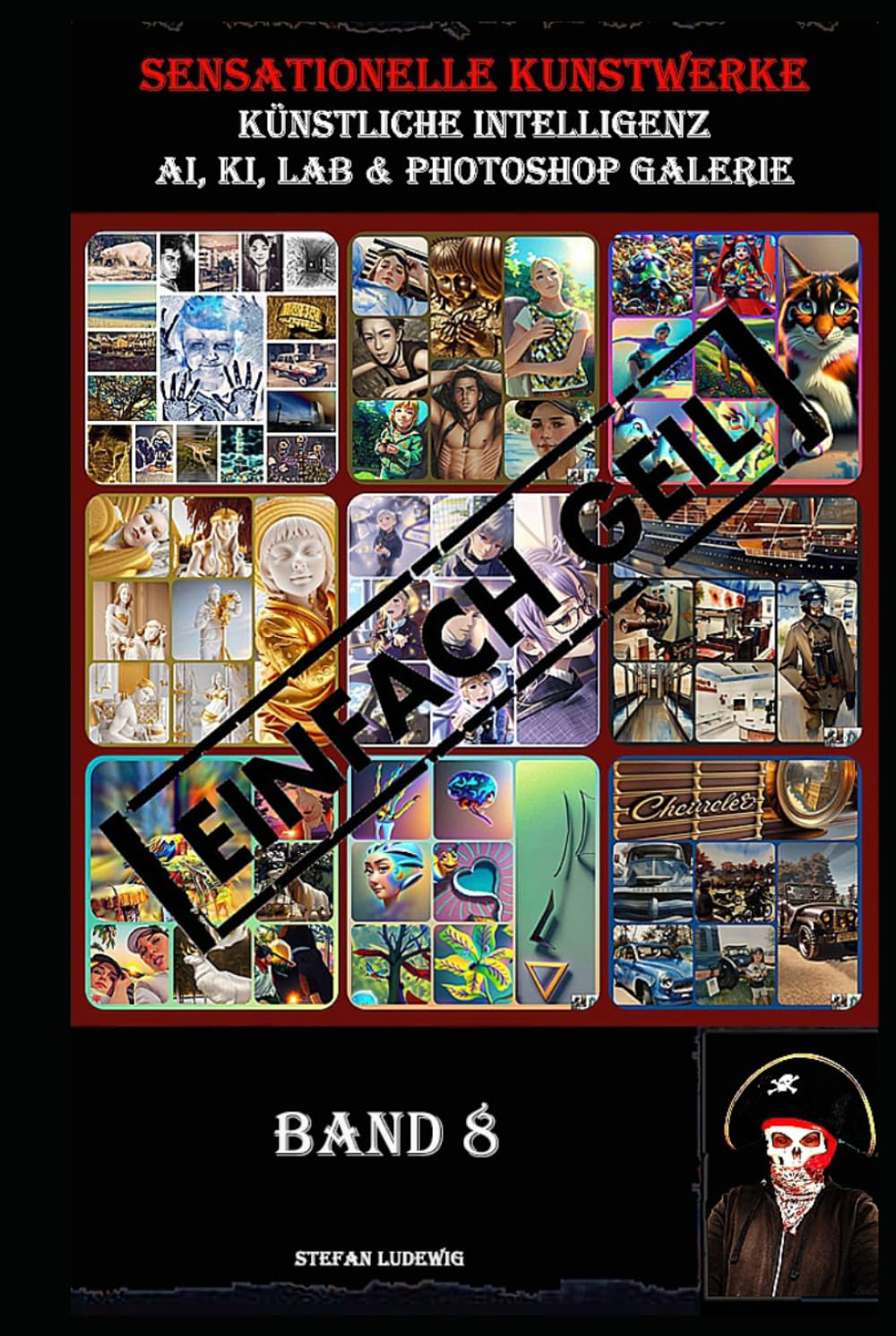 Livre art IA relié de collection pour amateurs de beaux livres