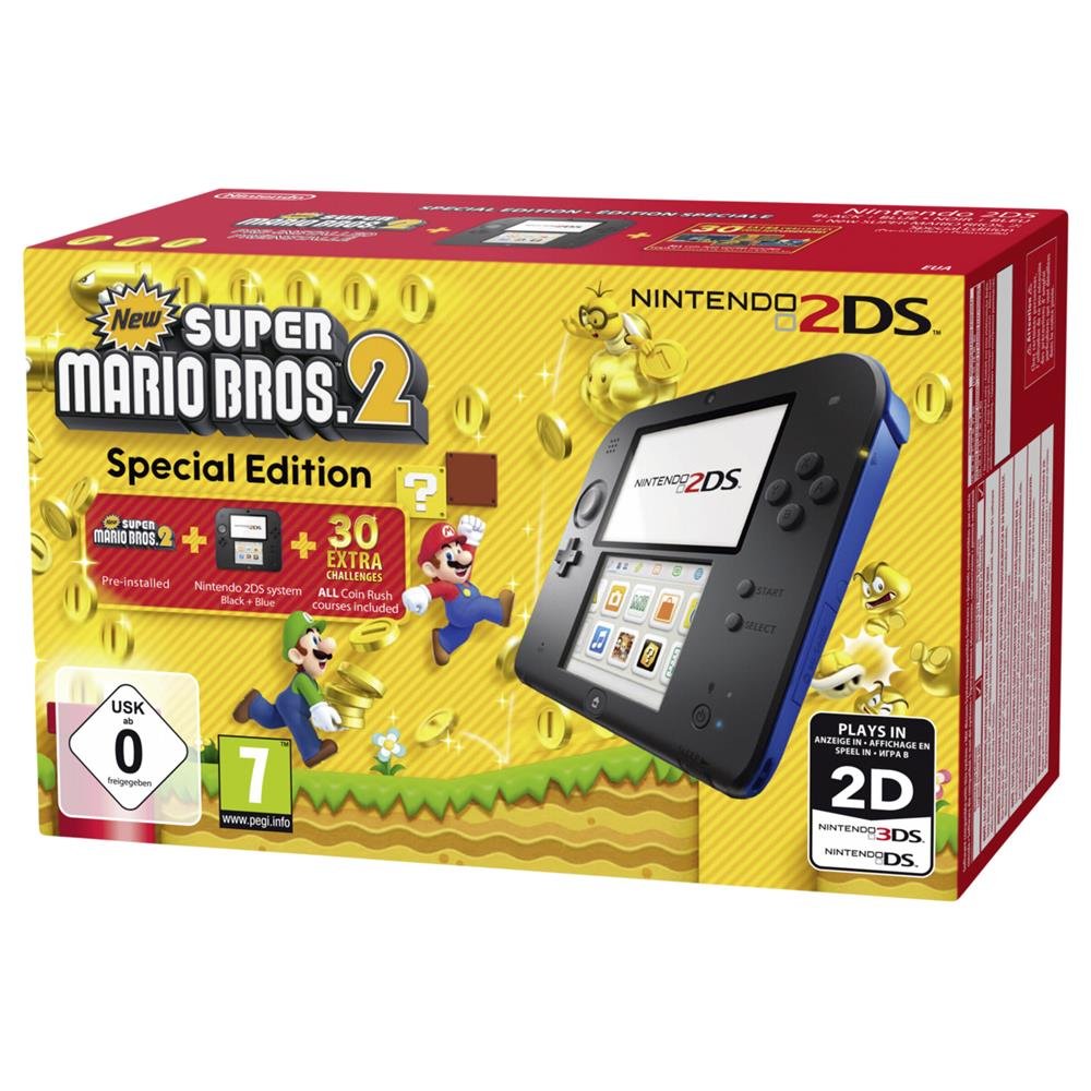 Nintendo 2Ds Console, Zwart (Nintendo 3Ds) : Amazon.nl: Games