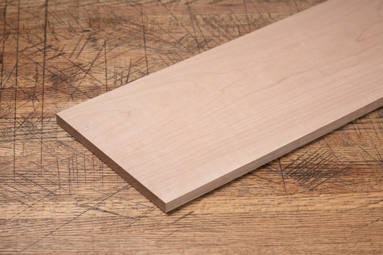 1/2" x 5" x 18" Craft Lumber. Pick Your Species, Walnut, Maple, Cedar, More (5 Pack, Cherry)