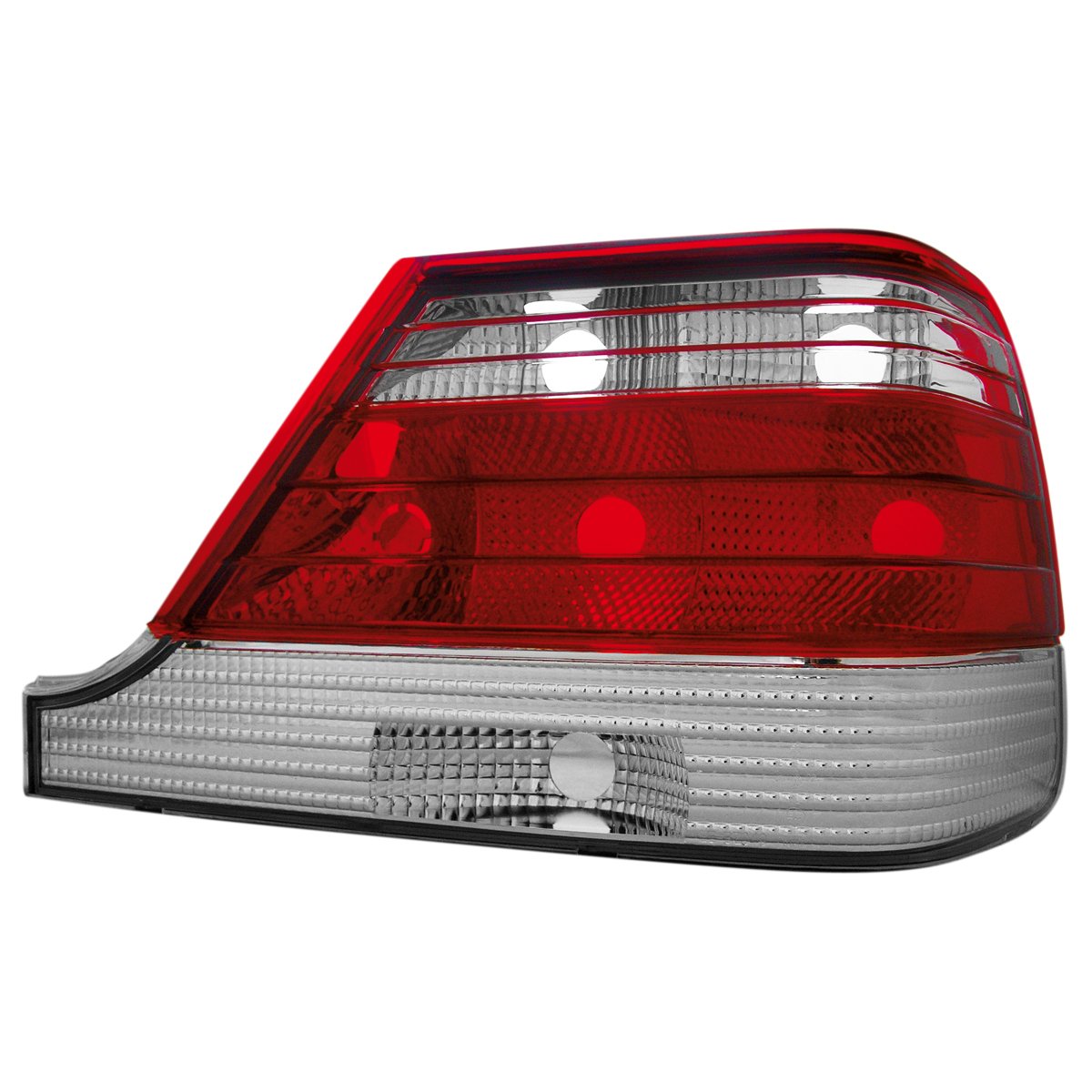 RMB11RC Rear Tail Light for -Benz W140 S-Class 1997-1999 (Red/Crystal)