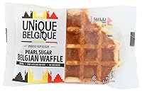 Vista 5 de Auténticos waffles belgas importados de azúcar de perlas (tradicionales, [30x] 3.53 onzas de waffles)