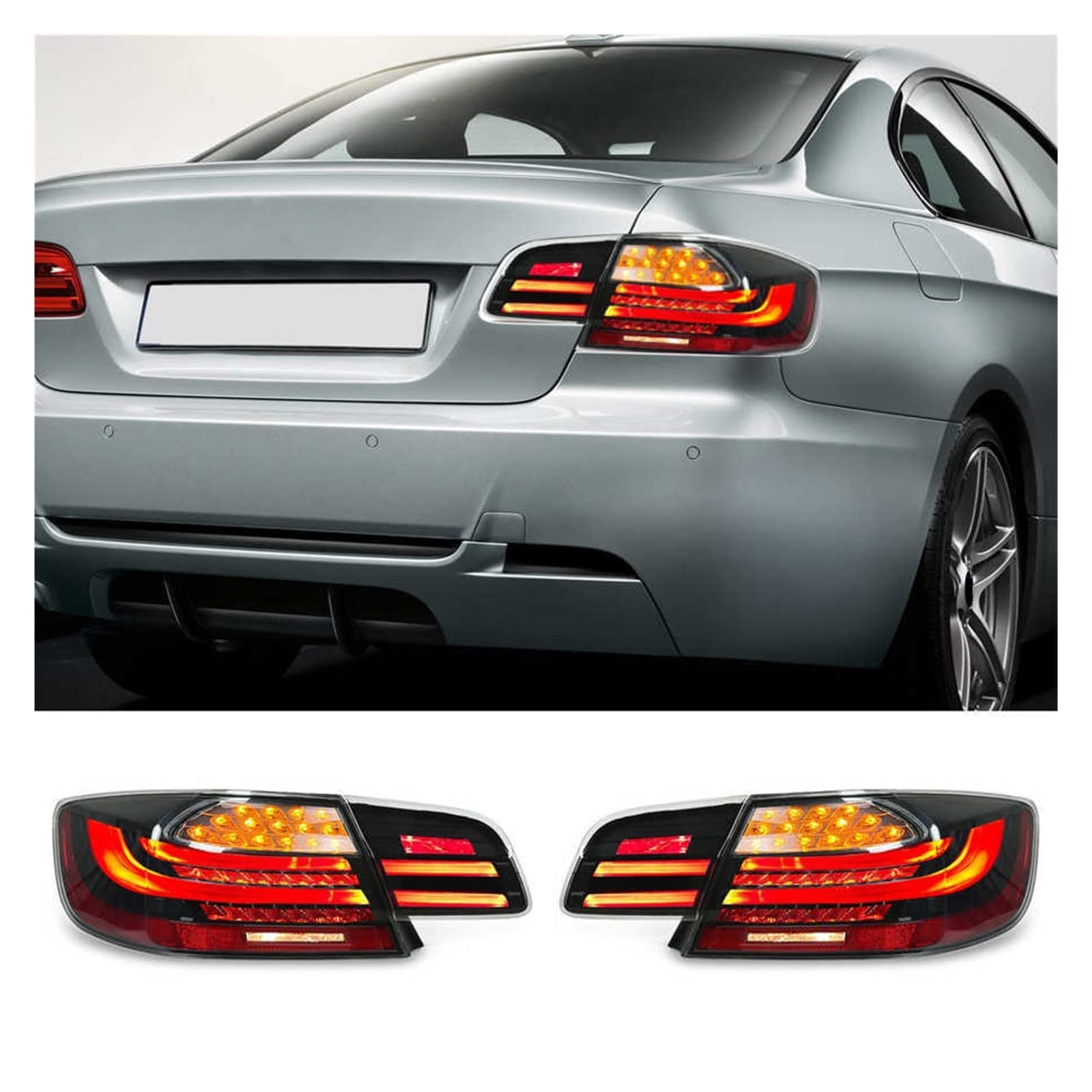 Amazon.com: 1 Pair Full LED Dynamic Tail Lights with Sequential