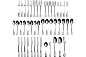 Oneida Colonial Boston 45-Piece Flatware Set