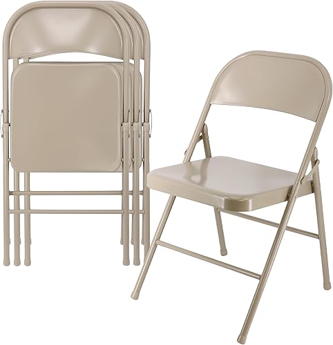 Miniatura 10 de Elama ELM-L0 Sillas Plegables, Resina Blanca