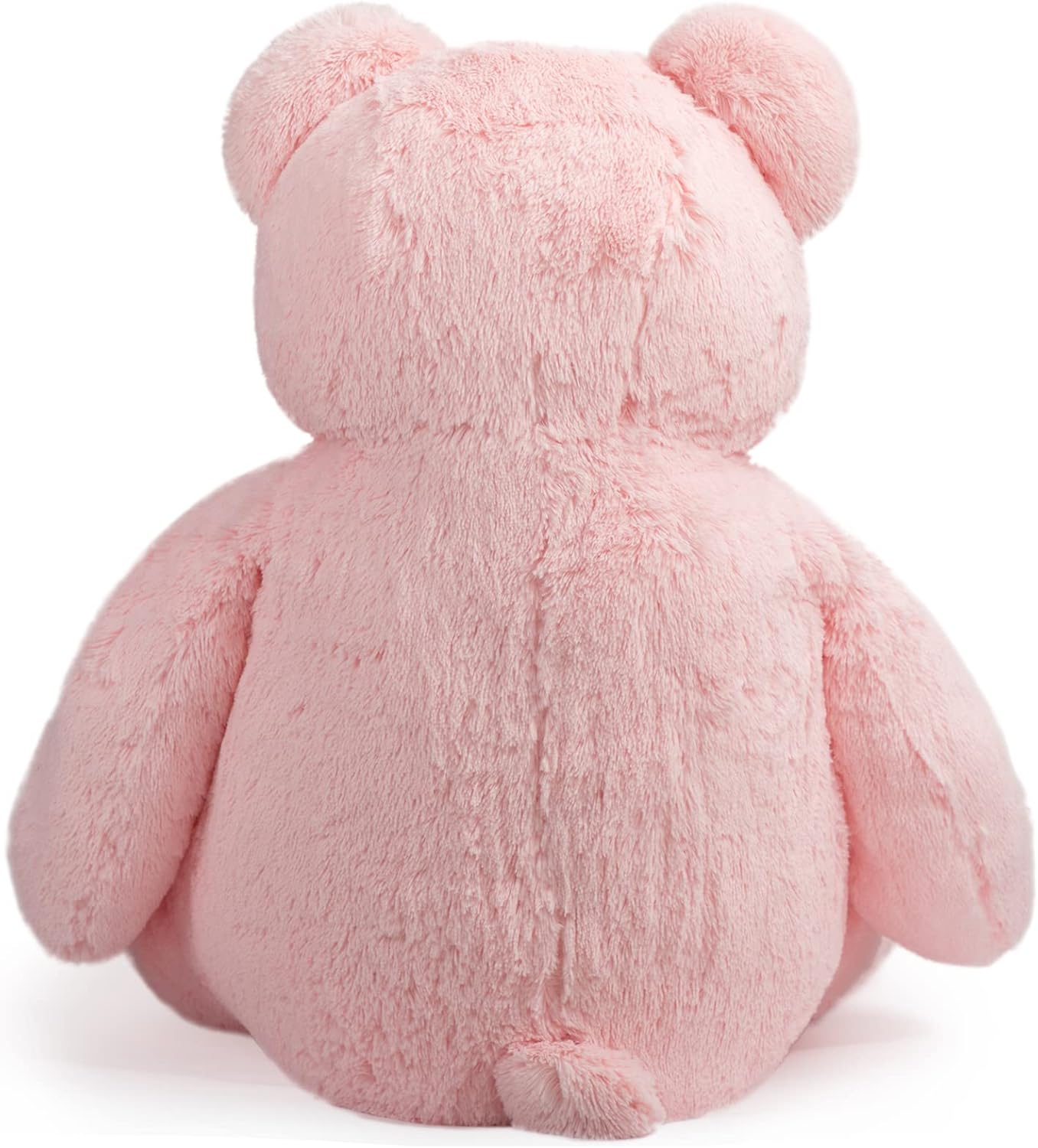 HollyHOME 5ft Giant Teddy Bear Stuffed Animal Huge Teddy Bear Plush with Big Footprints Valentines Gift 5 Feet Pink - Image 8