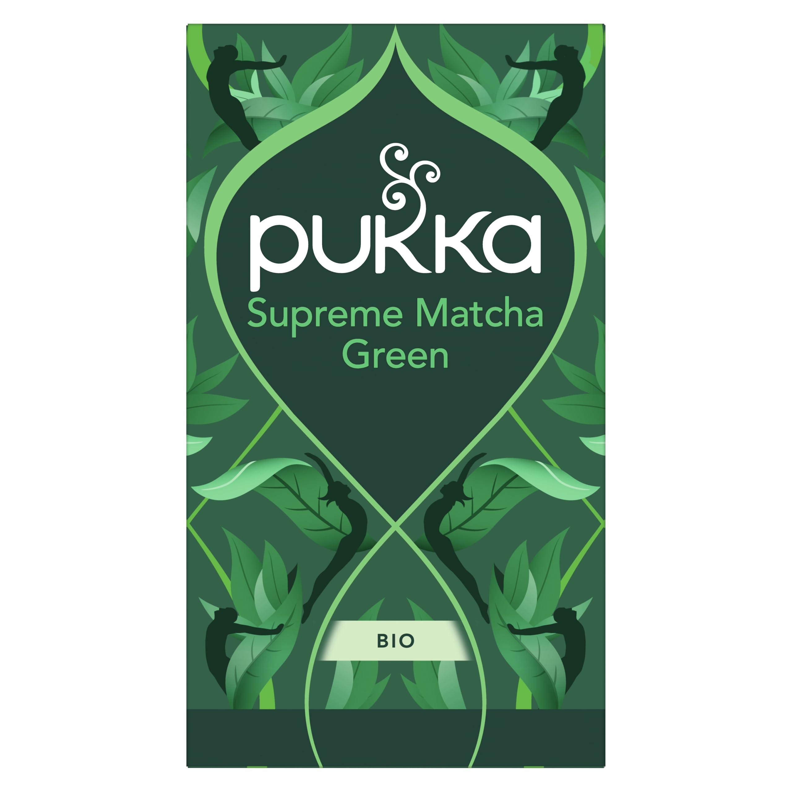 Pukka Supreme Matcha Green Organic Herbal Green Tea with Oothu Sencha Suio Gang 20 Count Pack of 3 — view 7