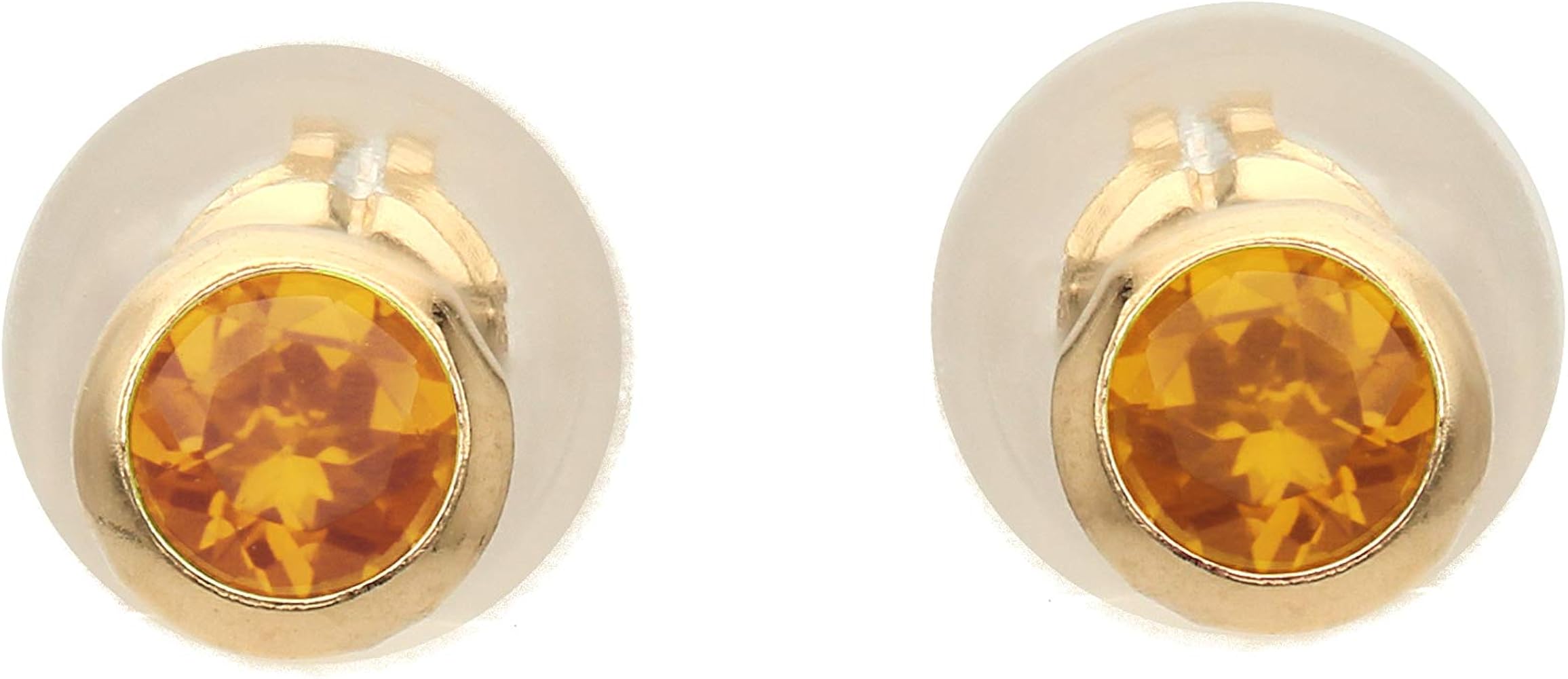 Amazon | L&Co エルアンドコー K10 イエローゴールド 天然石 シトリン