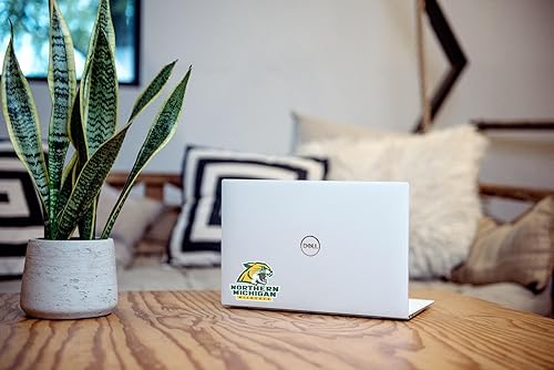 Miniatura 131 de Calcomanía universitaria para automóvil de la NCAA hecha de vinilo prémium resistente a la intemperie (ALMA College A)