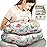 PILLANI Nursing Pillow for Breastfeeding, Breast Feeding Must Haves, New Mommy Essentials, Brest Feeding Pillow for Mom & Baby, Removable Cotton Cover, Adjustable Waist Strap, Breastfeeding Pillows