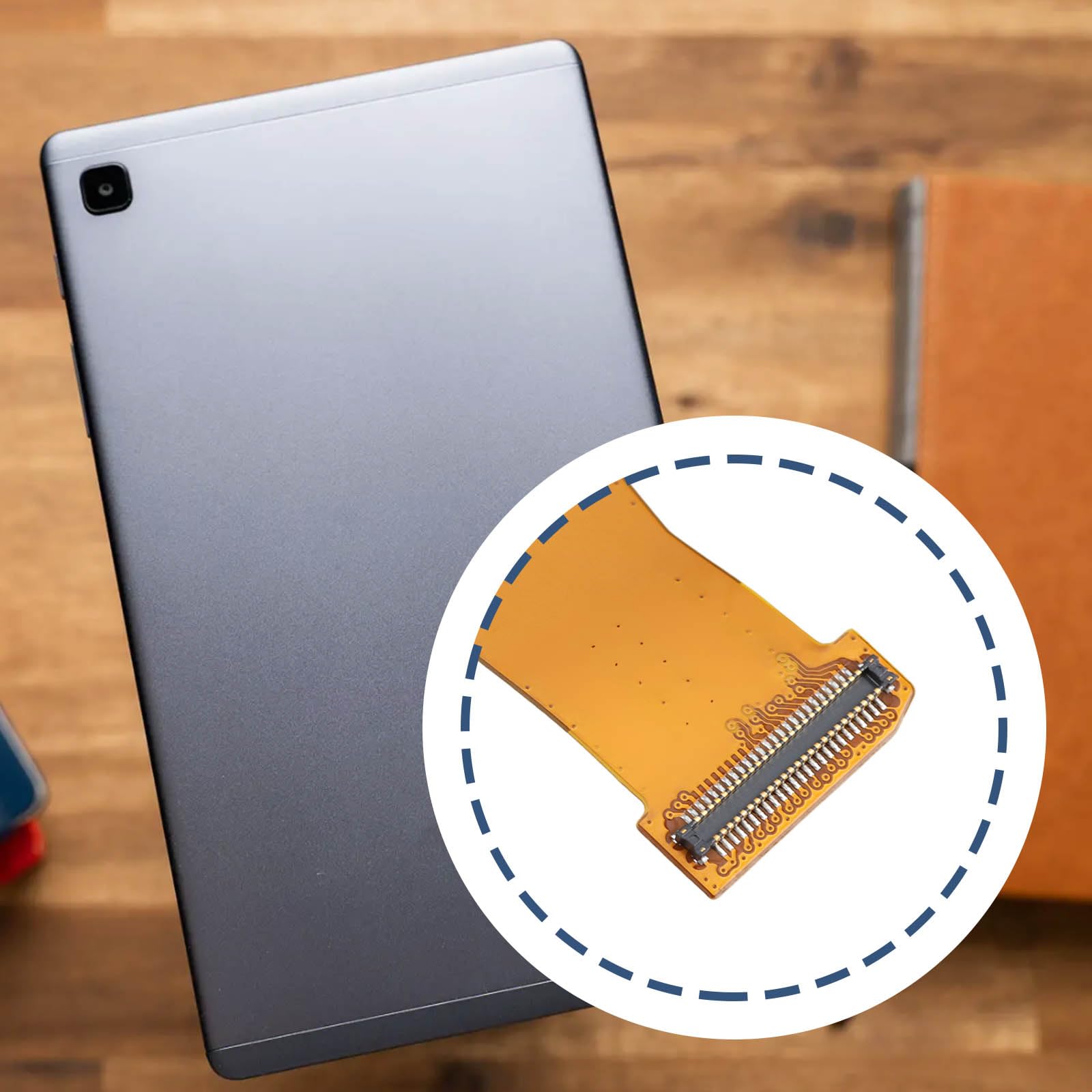SG Store 2pcs Repuesto de Cinta Flexible para Pantalla LCD de Computadora Compatible con Samsung Galaxy Tab A7 10.4 SM-T500/T505