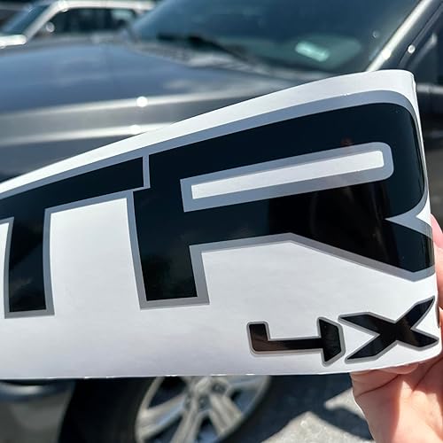 Miniatura 5 de XTR 4x4 pegatinas para camión F150 (2004-2014) - Juego de 2 calcomanías transparentes