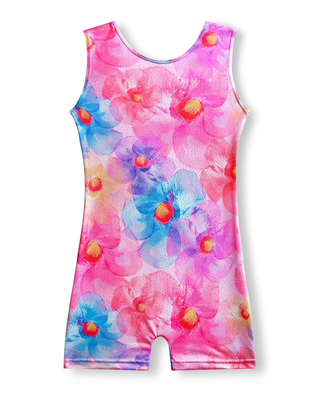 MYQFF Gymnastics Leotards for Girls Toddler Kids Dance Outfits Sparkle Tumbling Biketards Unitard Unicorn Mermaid