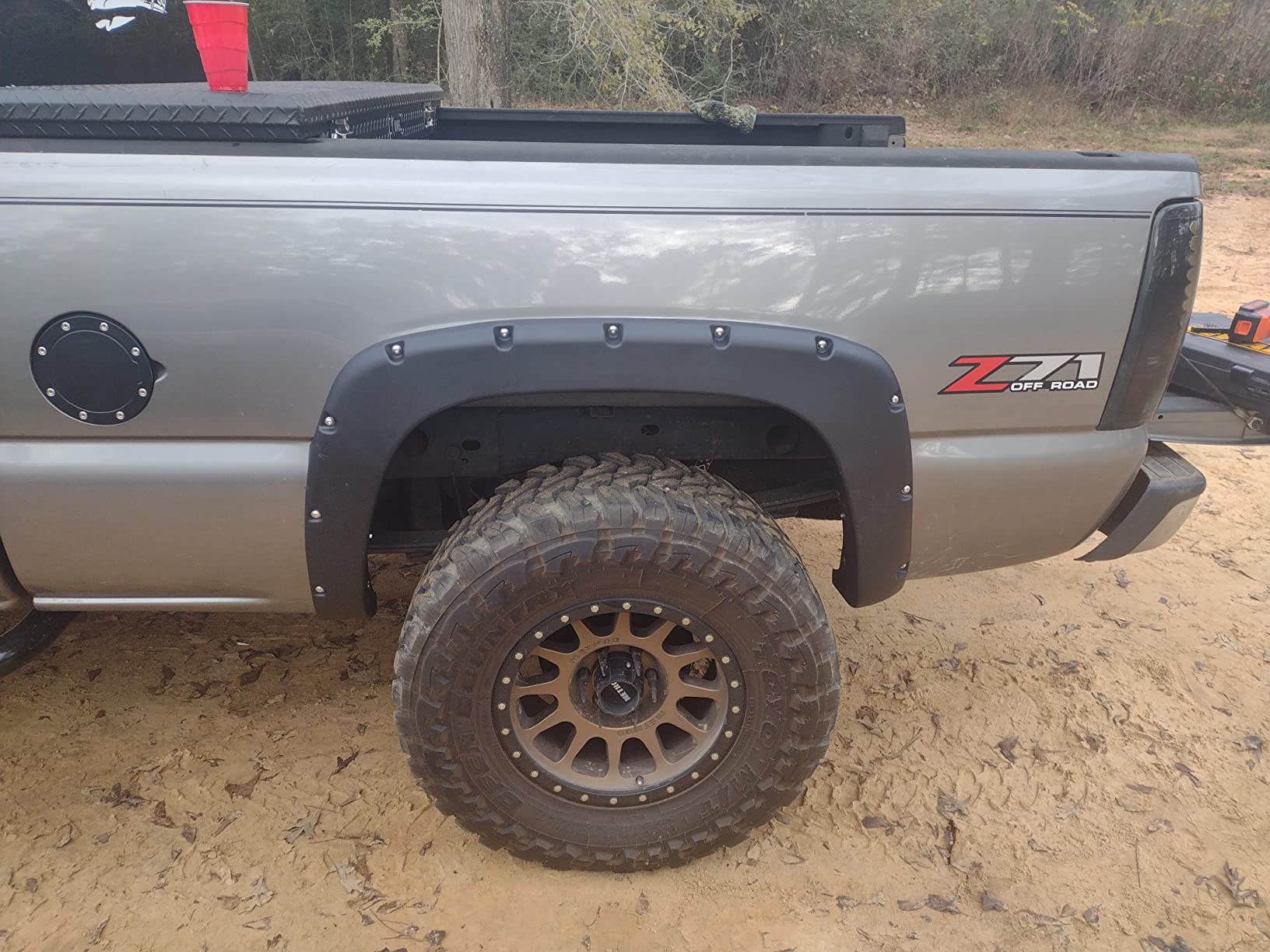 17/mo Finance Fender Flares for 9906 Chevy Silverado, Sierra, Avalanche, Suburban (Pack of 4