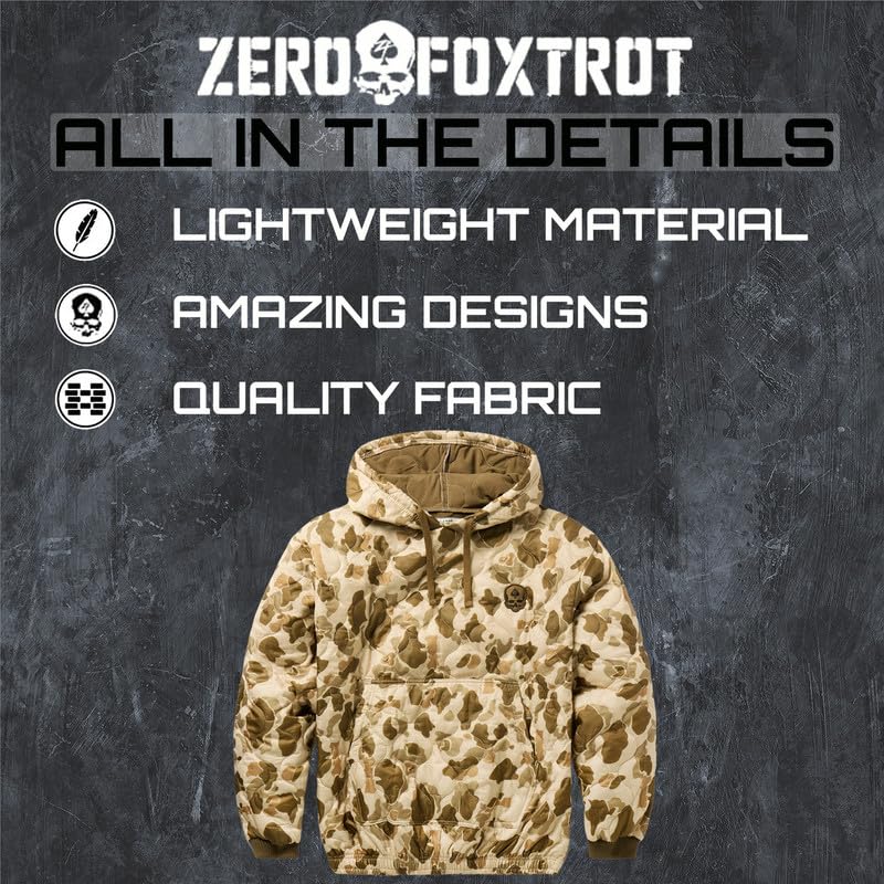 Zero Foxtrot Woobie Hoodie - Sizes Small - 3X-Large4